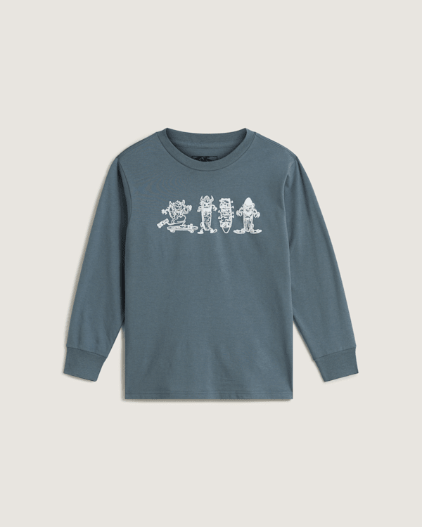 Vans - Little Kids Sk8 Posse T-shirt  (2-8 Years)