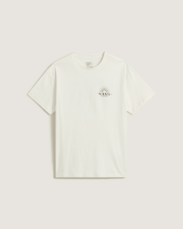 Vans - Leopard Palm T-shirt, Damen, Weiß