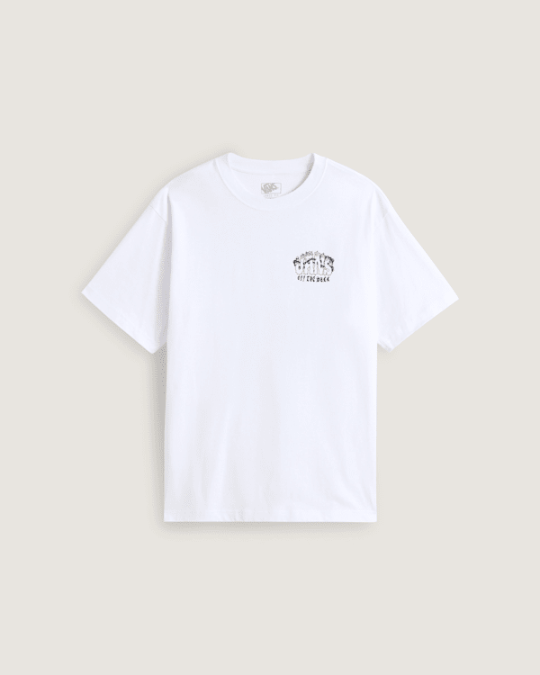 Vans - T-Shirt Chained, Homme, Weiß, Taille: L-image