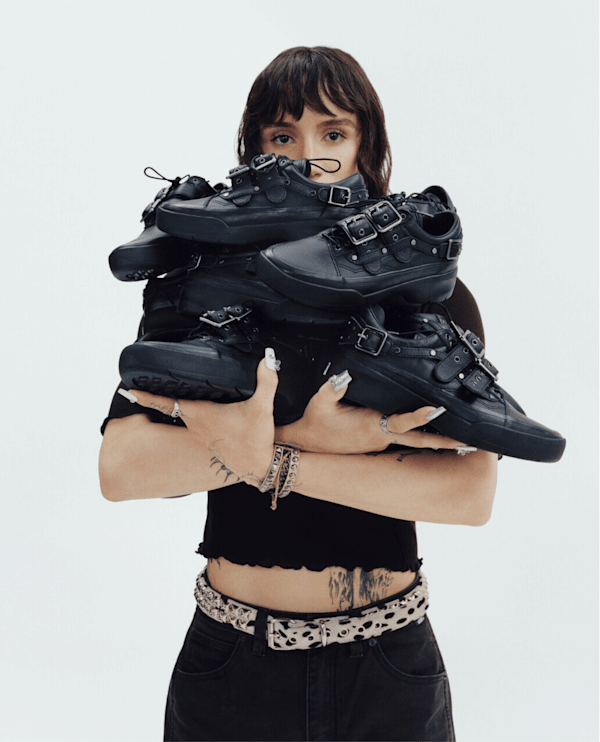 Vans - Premium Old Skool Efron Shoes, Man, Black, Size: 41 (obrázek 5)