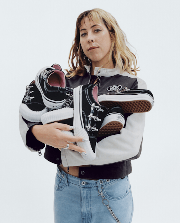 Vans - Premium Old Skool Wrap Karina Shoes, Man, Black, Size: 38 (obrázek 5)