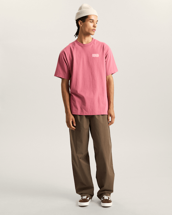 Vans - Range Baggy Tapered Elastic Waist Trousers, Man, Brown, Size: S (obrázek 6)