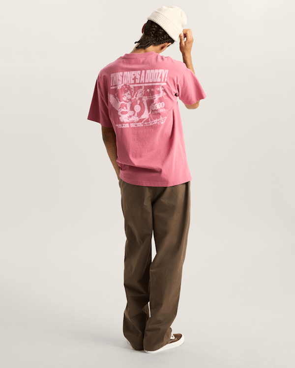 Vans - Range Baggy Tapered Elastic Waist Trousers, Man, Brown, Size: S (obrázek 7)