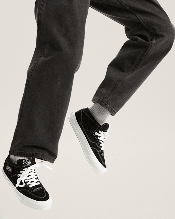 Vans - Premium Half Cab Shoes, Man, Black, Size: 41 (obrázek 8)