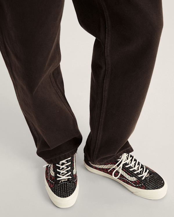 Vans - Premium Old Skool Shoes, Man, Burgundy, Size: 38 (obrázek 5)