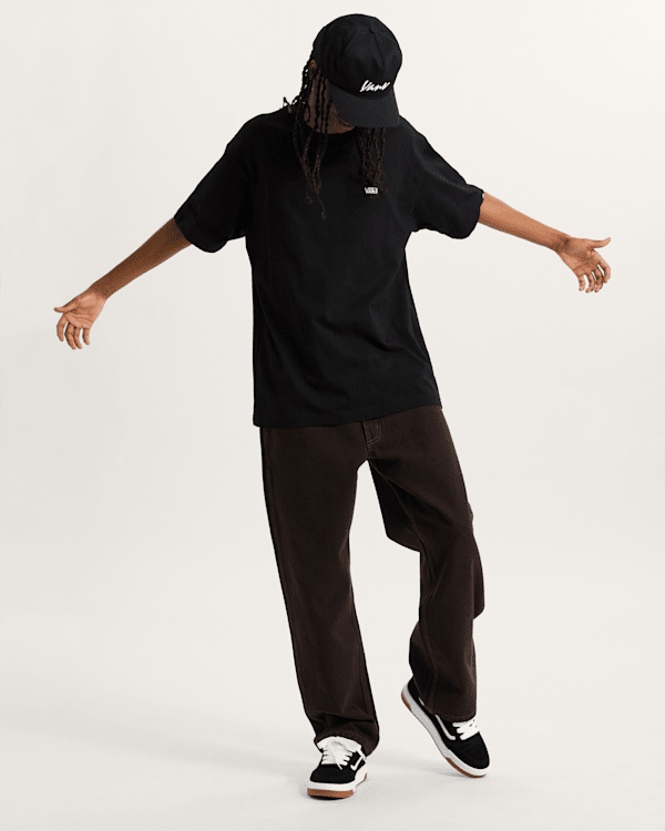 Vans - Left Chest II Logo T-Shirt, Man, Black, Size: L (obrázek 5)