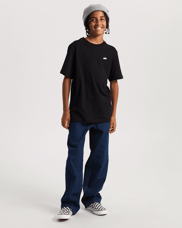 Vans - Kids Salton T-Shirt (8-14 Years), Black, Size: L (obrázek 5)