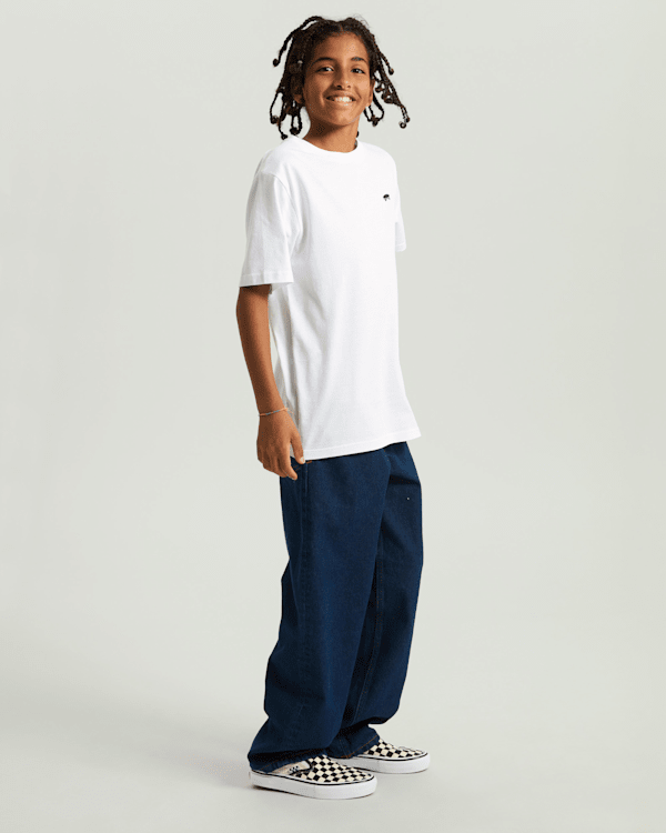 Vans - Kids Salton T-Shirt (8-14 Years), White, Size: S (obrázek 5)