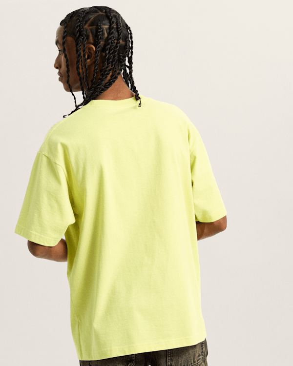 Vans - Star Checker T-Shirt, Man, Yellow, Size: S (obrázek 5)