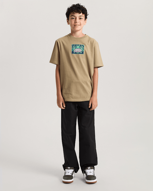 Vans - Kids Authentic Chino Loose Trousers (8-14 Years), Black, Size: 28 (obrázek 5)