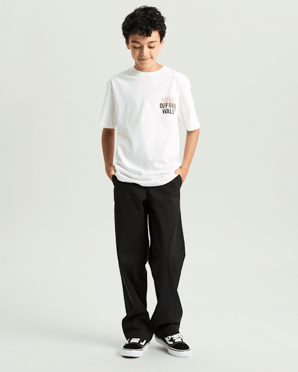 Vans - Kids Metall Wall T-Shirt (8-14 Years), White, Size: S (obrázek 5)