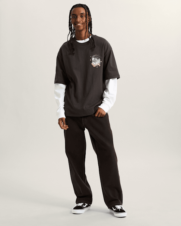 Vans - Raw Instinct Thinker T-shirt, Man, Black, Size: XL (obrázek 5)