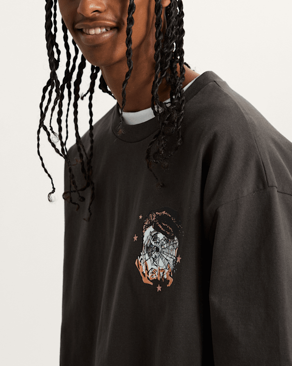 Vans - Raw Instinct Thinker T-shirt, Man, Black, Size: XL (obrázek 6)