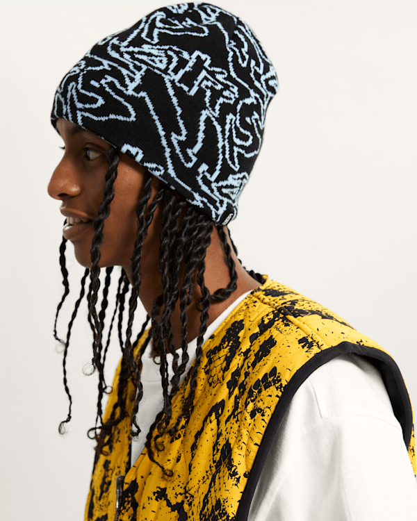 Vans - Raw Instinct Beanie, Man, Black, Size: One size (obrázek 4)