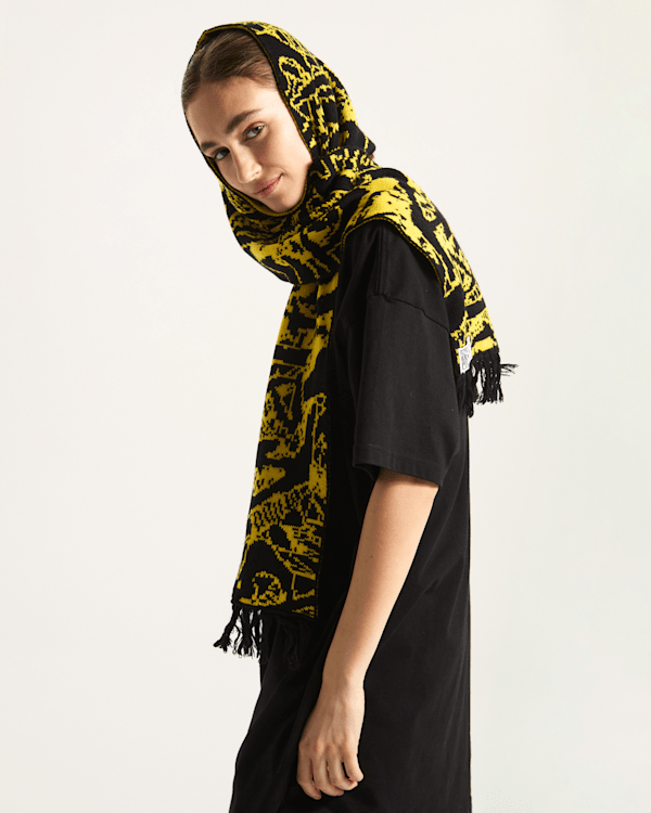Vans - Raw Instinct Scarf, Man, Black, Size: One size (obrázek 4)