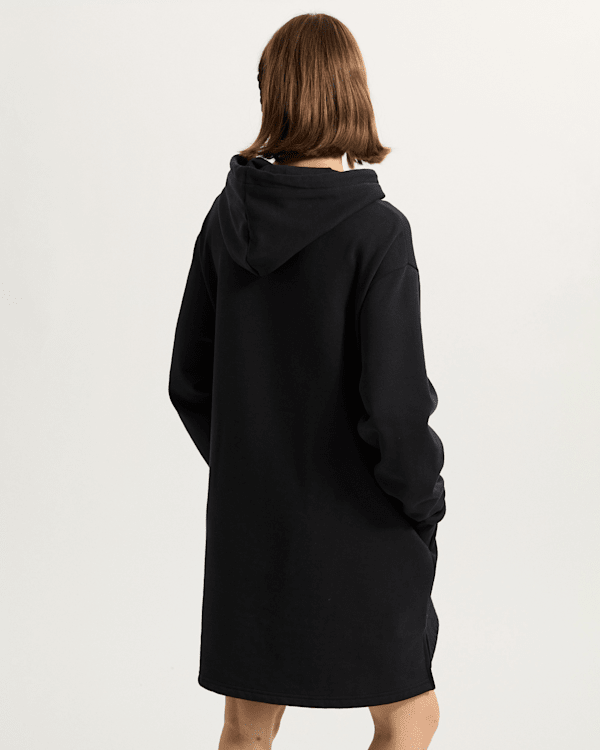 Vans - Brushed-back fleece Dress, Woman, Black, Size: S (obrázek 4)