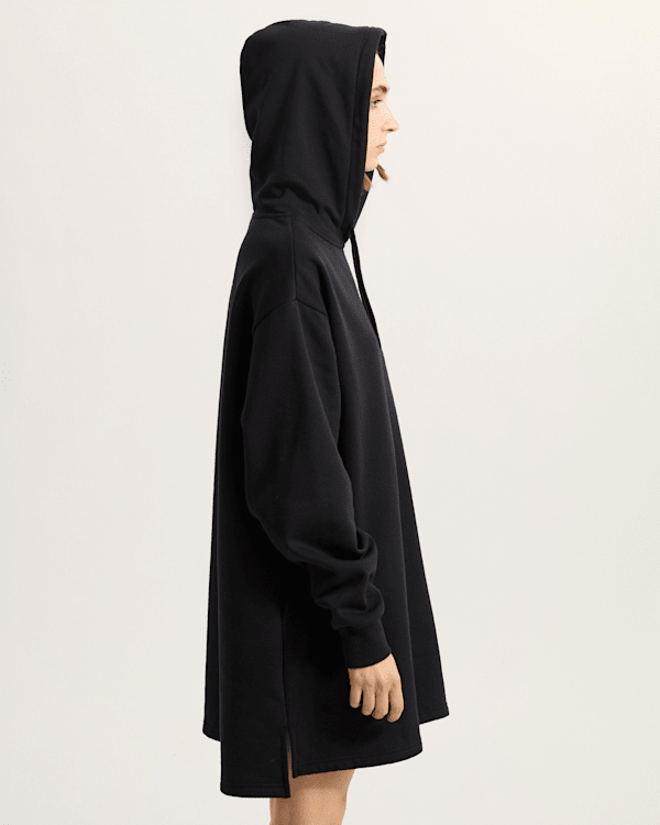 Vans - Brushed-back fleece Dress, Woman, Black, Size: S (obrázek 5)