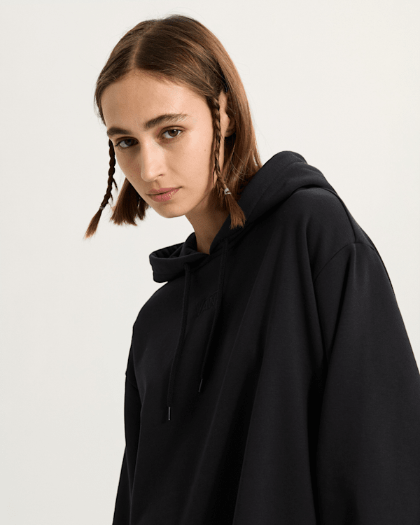 Vans - Brushed-back fleece Dress, Woman, Black, Size: S (obrázek 7)