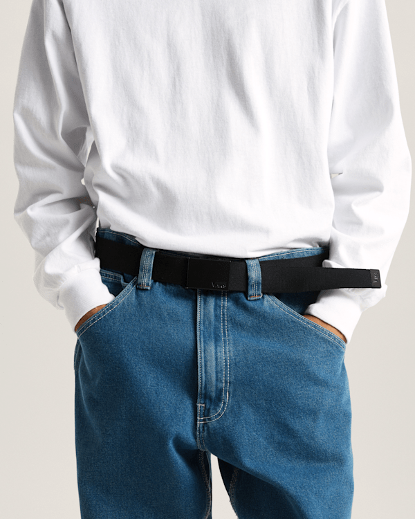 Vans - Deppster Web Belt, Man, Black, Size: One size (obrázek 3)