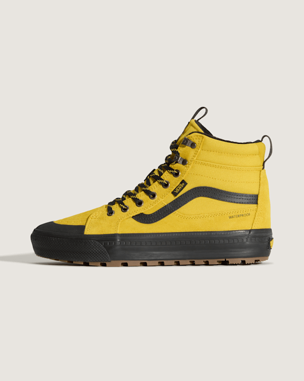 Vans - Mte Sk8-Hi Waterproof Insulated Yellow/Black, Man, Yellow - VN000DAQYLB