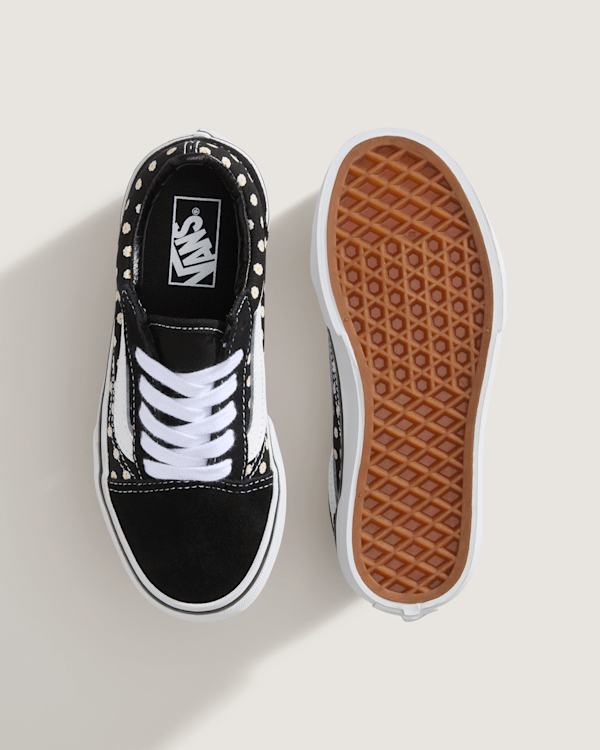 Vans - Kids Old Skool Shoes (4-8 Years), Black, Size: 33 (obrázek 3)