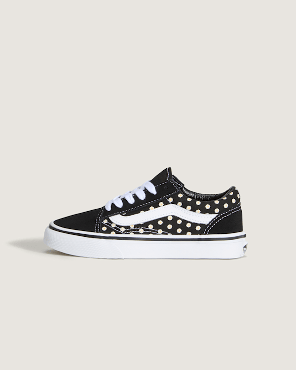 Vans - Zapatillas Old Skool de niños (4-8 años), Negro, Talla: 30.5