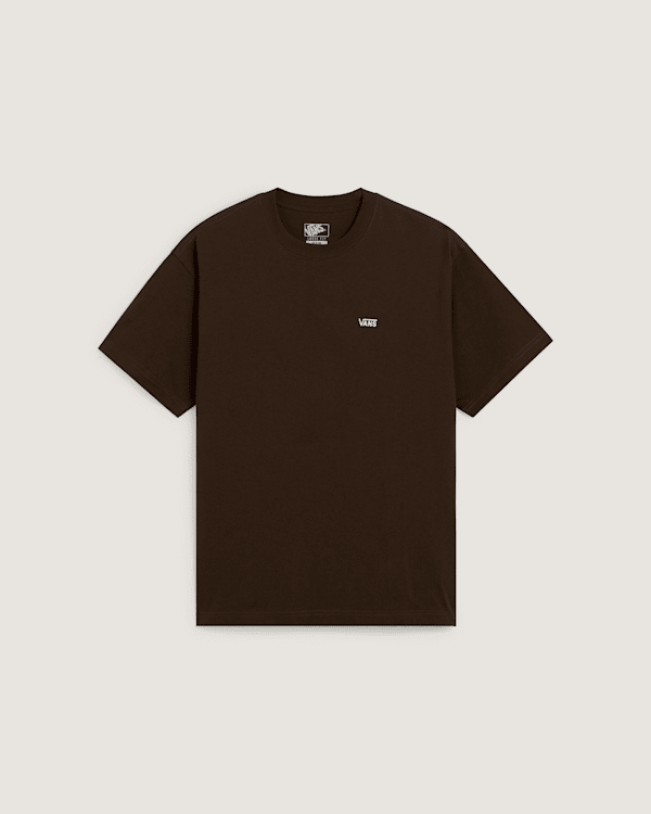 Vans - T-Shirt Left Chest Ii Logo, Homme, Braun, Taille: M-image