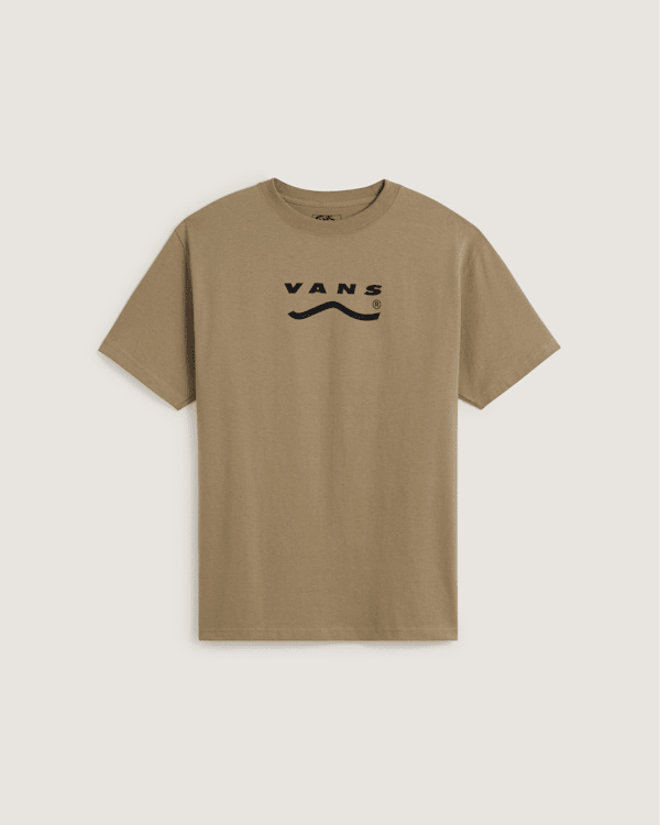 Vans - T-Shirt Determined, Male, Castanho, Size: M-image