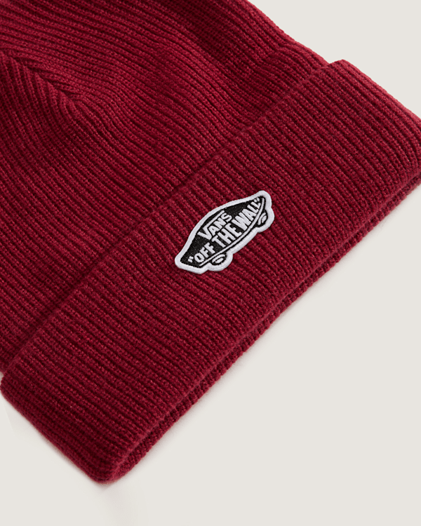Vans - Kids Vans Classic Cuff Beanie, Burgundy, Size: One size (obrázek 3)