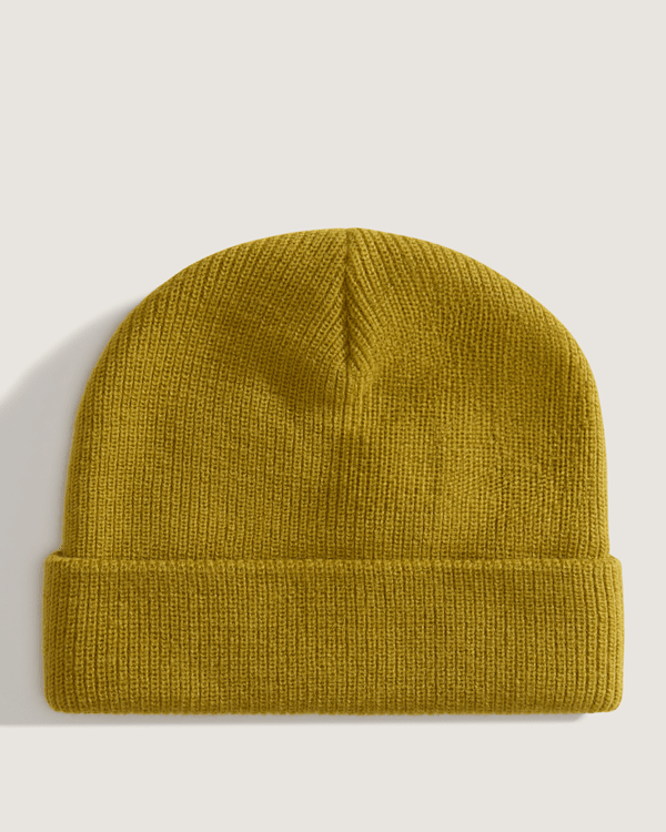Vans – Leiva Cuff Beanie, Man, Gold, Size: One size