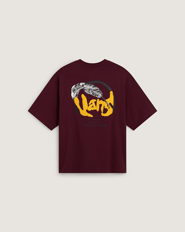 Vans - Evolve T-Shirt, Man, Burgundy, Size: XS (obrázek 2)