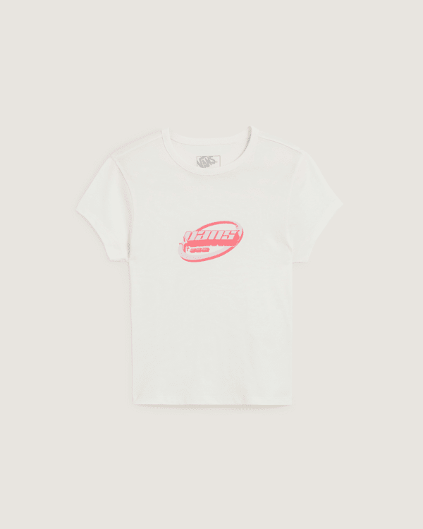 Vans - Camiseta V2K Cameron, Mujer, Blanco, Talla: XS