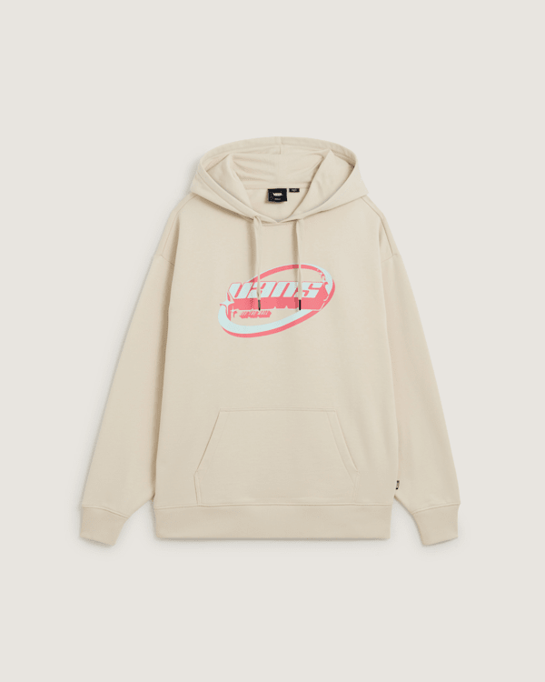 Vans - Sudadera con capucha V2K OS, Mujer, Beis, Talla: S