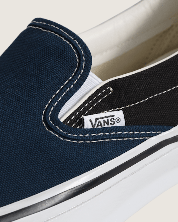 Vans - OTW by Vans X Engineered Garments Classic Slip-On 98, Man, Black/Blue, Size: 43 (obrázek 6)