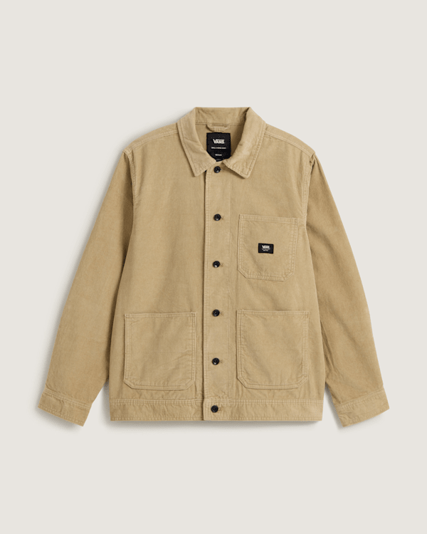 Vans - Giacca Chore In Drill Di Velluto A Coste, Uomo, Beige, Taglia: S-image