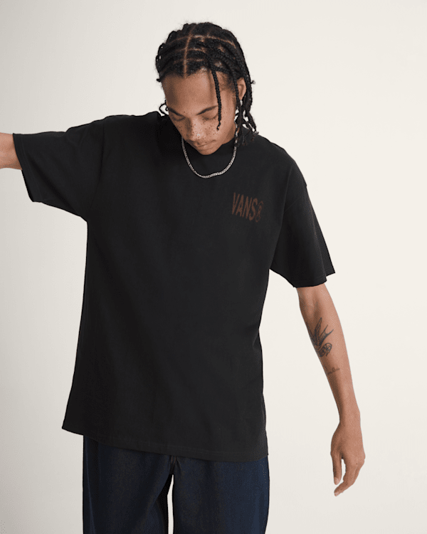 Vans - Oversized 1966 T-Shirt, Man, Black, Size: L (obrázek 3)