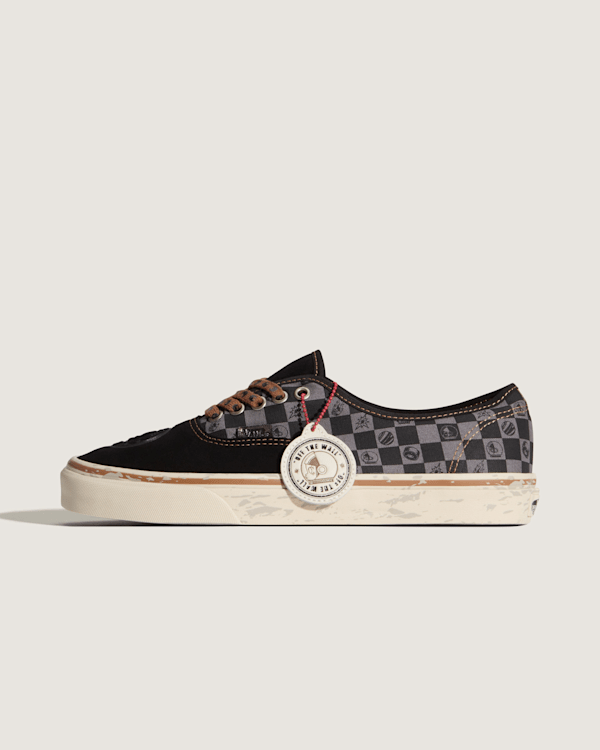 Vans - Vans X Space Molly Authentic Shoes, Man, Black, Size: 2.5-image