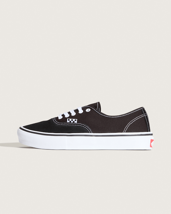 Vans - Skate Authentic Shoes, Man, Black, Size: 37-image