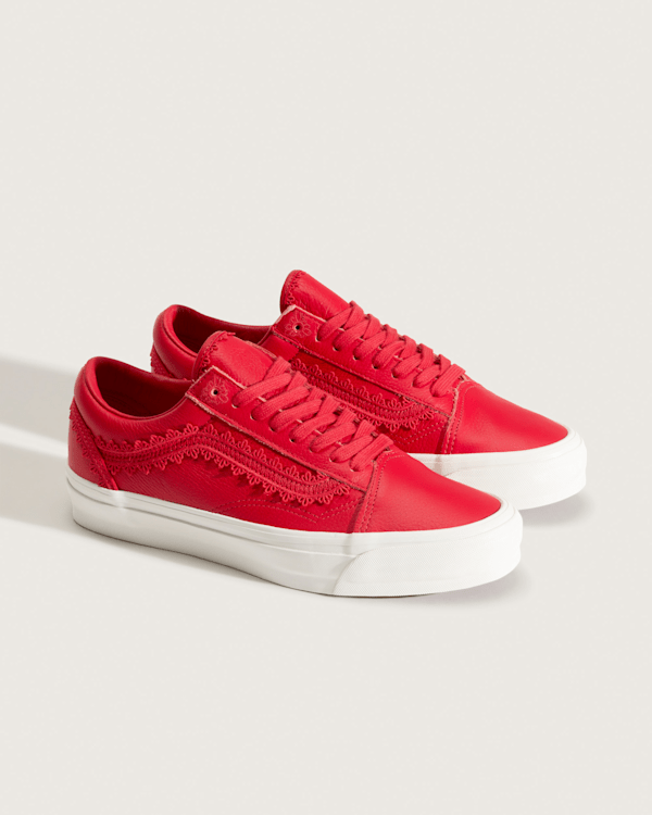 Vans - Premium Old Skool Shoes, Man, Red, Size: 35 (obrázek 2)
