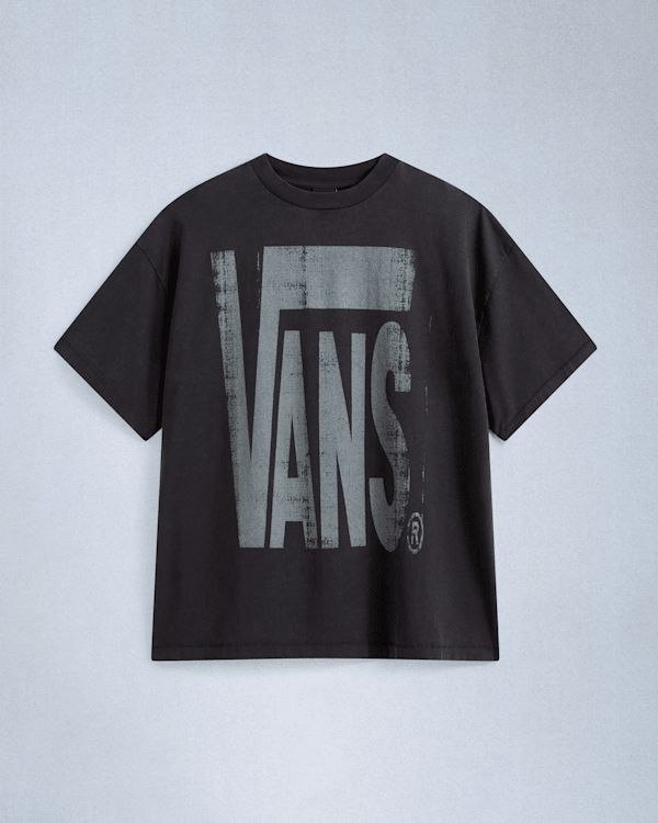 Vans - Act Of Disagreement Brushed Logo T-Shirt, Herren, Schwarz, GrößE: S-image