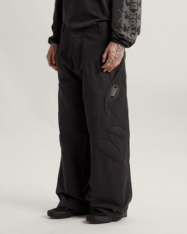 Vans – Act Of Disagreement Racing Trousers, Man, Black, Size: 31