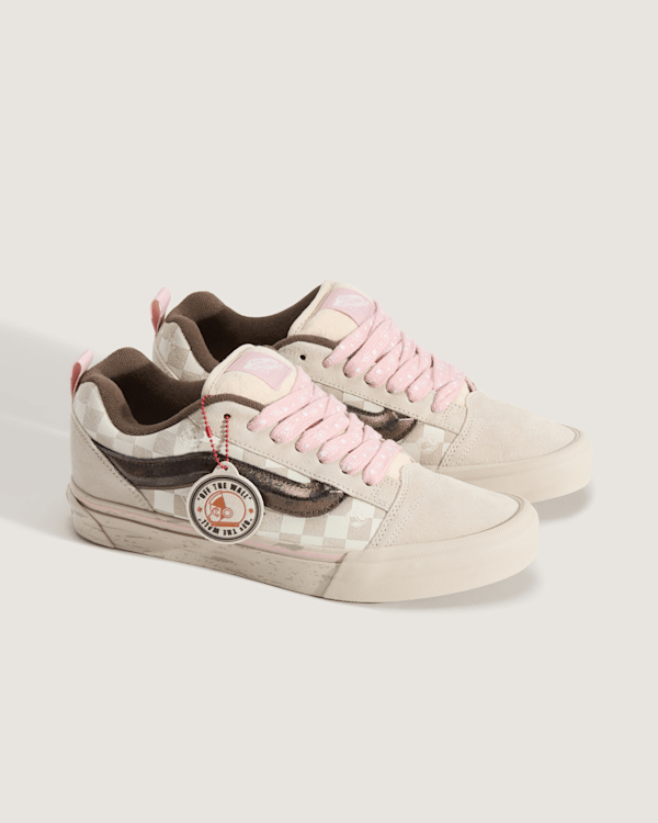 Vans – Vans x Space Molly Knu Skool Shoes, Man, Beige, Size: 42
