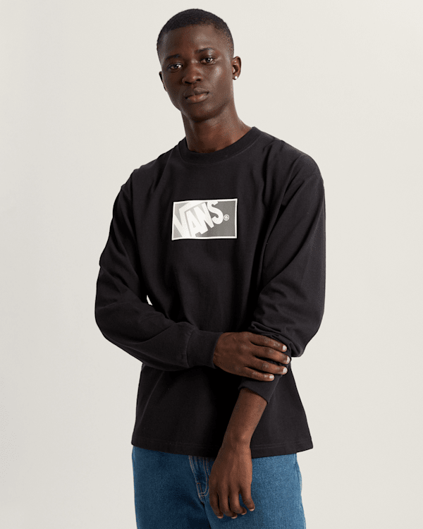 Vans - Original Standards Long Sleeve T-Shirt, Man, Black, Size: XL (obrázek 3)