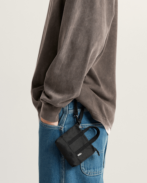Vans - Micro Pergs Tote Bag, Man, Black, Size: One size (obrázek 4)