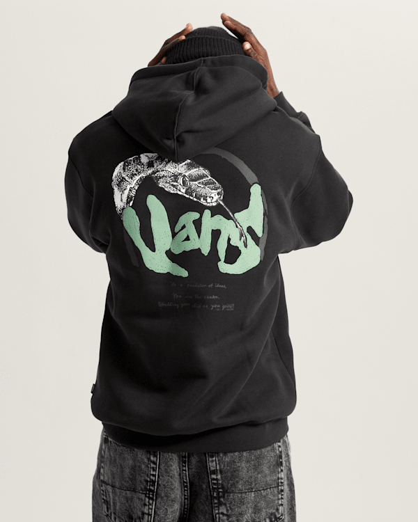 Vans - Evolve Pullover Hoodie, Man, Black, Size: XS (obrázek 4)