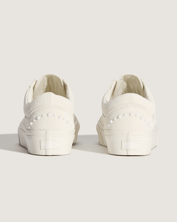 Vans - Old Skool Platform Shoes, Man, White, Size: 42 (obrázek 4)