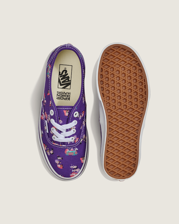 Vans - Youth Authentic KPop Demon Hunters Shoes (8-14 Years), Purple, Size: 36 (obrázek 3)