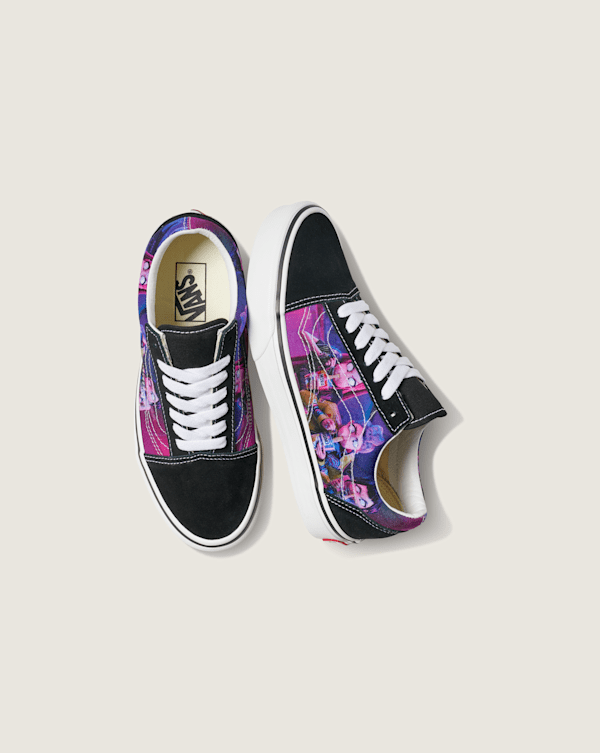 Vans - Youth Old Skool KPop Demon Hunters Shoes (8-14 Years), Black, Size: 38 (obrázek 5)
