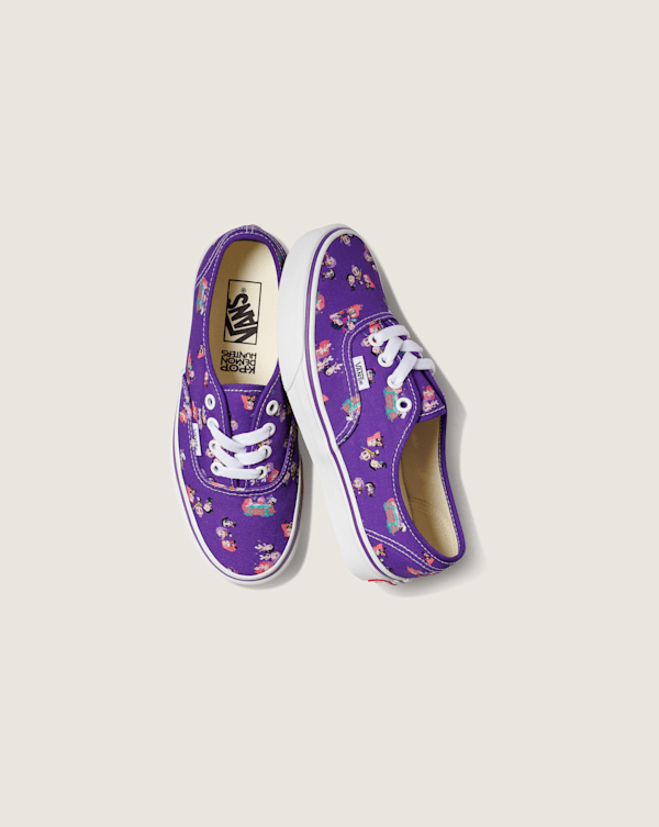 Vans - Youth Authentic KPop Demon Hunters Shoes (8-14 Years), Purple, Size: 36 (obrázek 5)