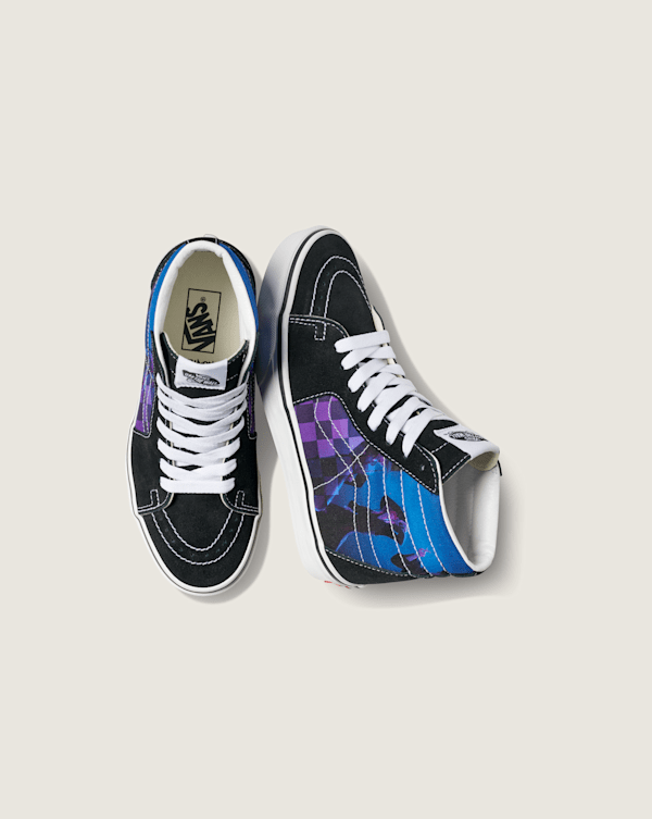 Vans - Youth Sk8-Hi KPop Demon Hunters Shoes (8-14 Years), Black, Size: 35 (obrázek 5)